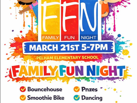 Family Fun Night March 21st!