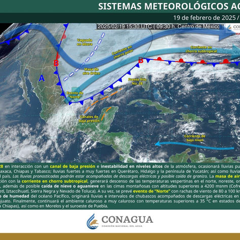 SE PREVÉ DESCENSO EN LA TEMPERATURA EN COAHUILA