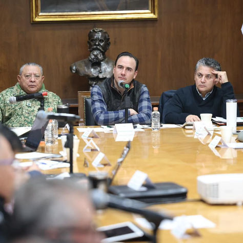 ATENCIÓN A REPATRIADOS Y BLINDAJE DE NUESTRO ESTADO, TEMAS DE LA REUNIÓN DE SEGURIDAD: MANOLO