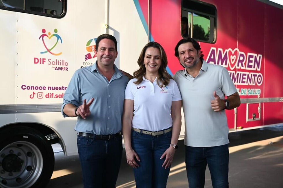 Relanzan Javier y Luly “Amor en Movimiento”; suman escáner mamario y baumanómetrosSaltillo
