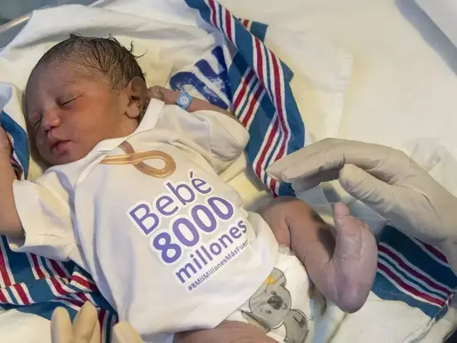 Damián, el habitante 8 mil millones del planeta, nació esta madrugada en la República Dominicana
