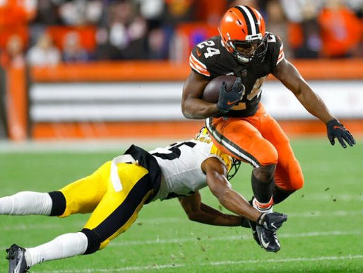 NFL: CLEVELAND DESTROZÓ POR LA VÍA TERRESTRE A PITTSBURGH Y SE LLEVAN EL THURSDAY NIGHT FOOTBALL