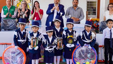 Fortalecen la educación gobiernos de Manolo y Tomás 