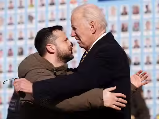 Biden visita Ucrania ‘de sorpresa’ a casi un año de la invasión de Rusia