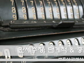 관세의 징벌적 추징에 있어서 단계적 중첩적 추징의 문제점
