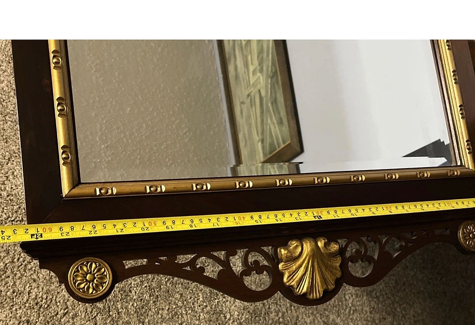 Thumbnail: Antique / Vintage wall mirror
