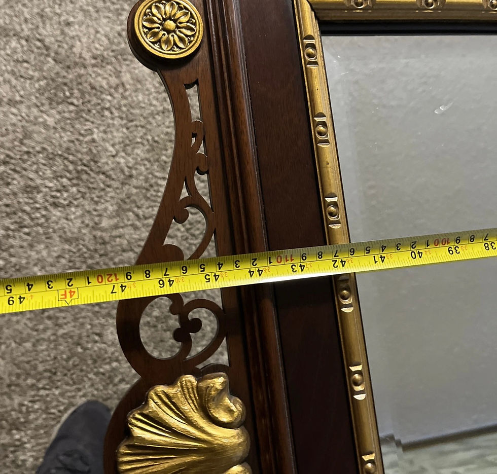 Thumbnail: Antique / Vintage wall mirror