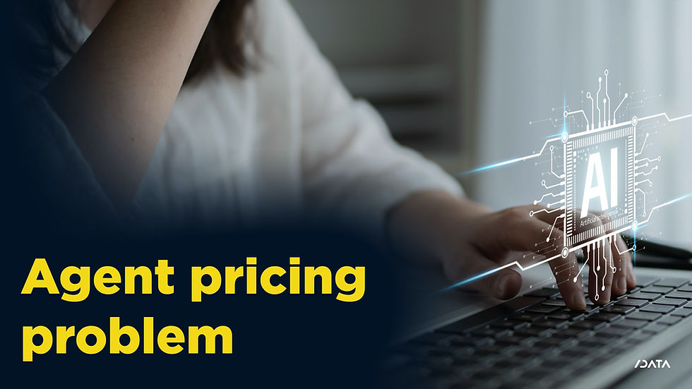 Cover reading "Agent pricing problem" for SlashData's analysis of how hard-to-estimate cost limits the autonomy developers give AI agents.