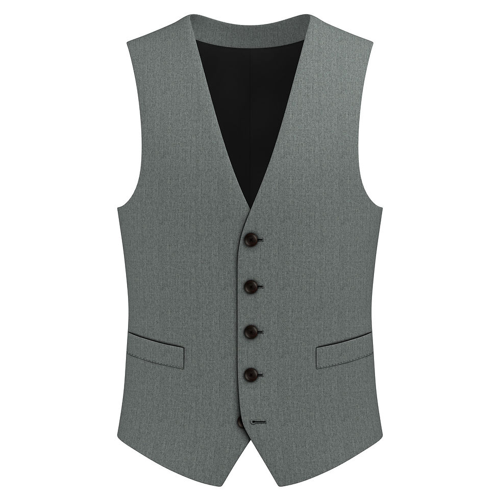 Thumbnail: PLAIN LIGHT GREY FLANNEL