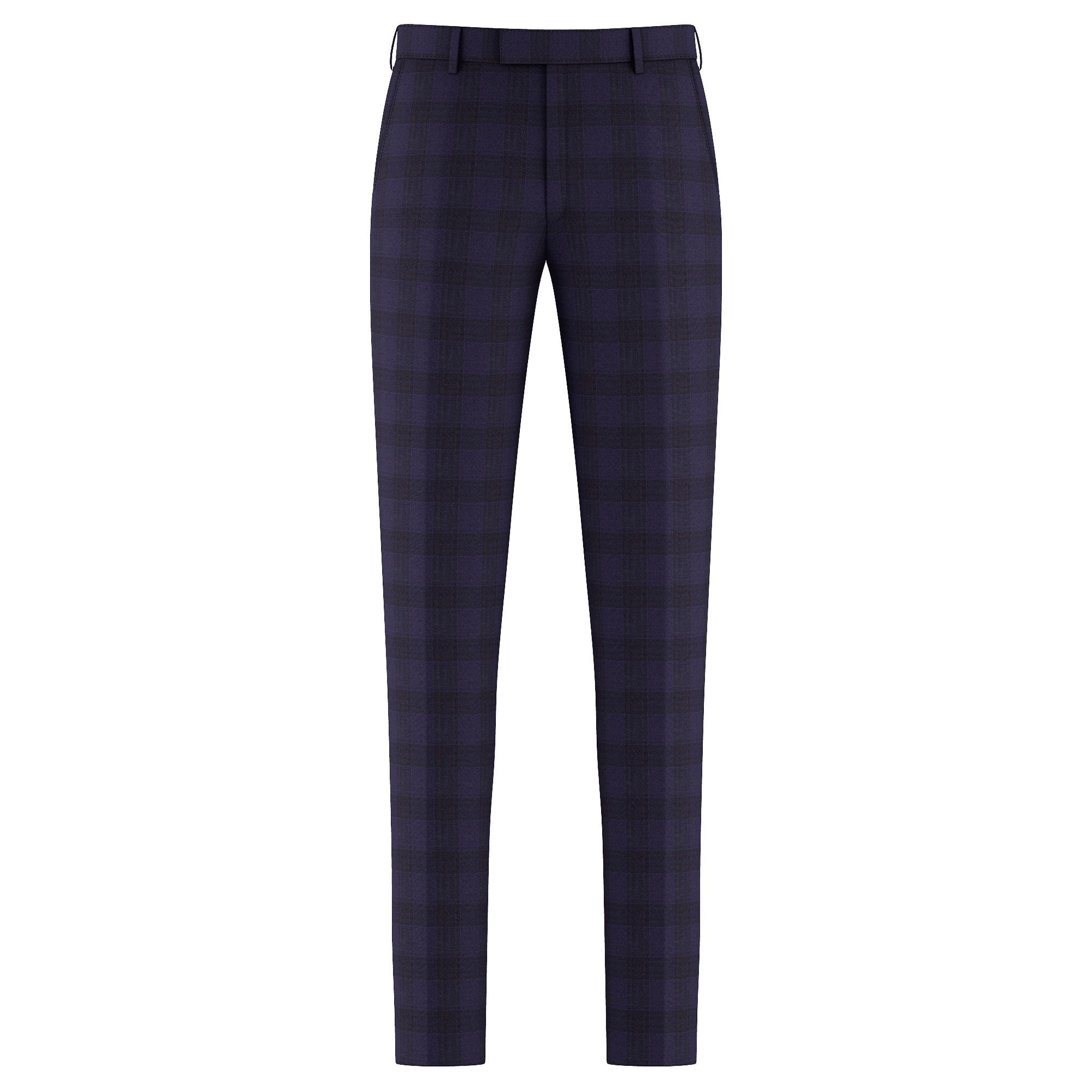 MULTI DARK BLUE CHECK