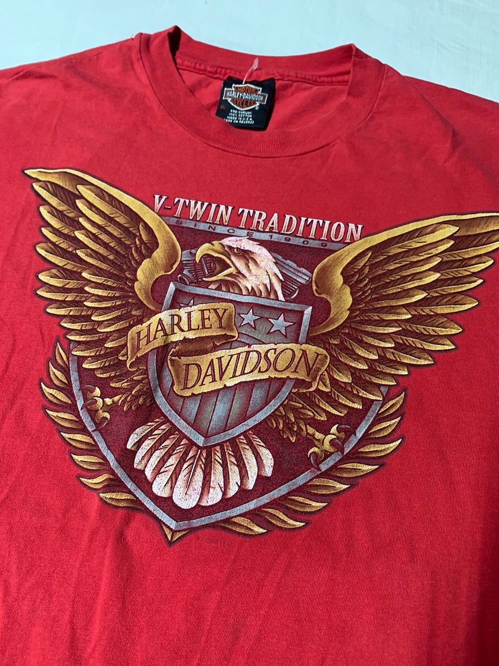 Thumbnail: Vintage Harley Davidson V-Twin Toronto (XL)