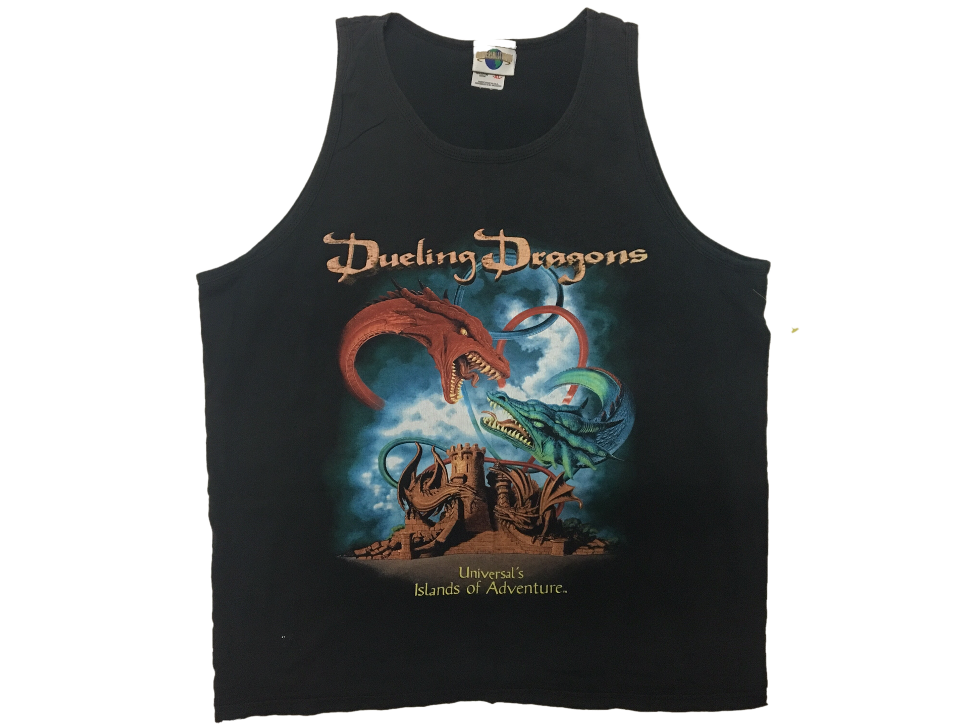 '99 Dueling Dragons coaster (Xl)