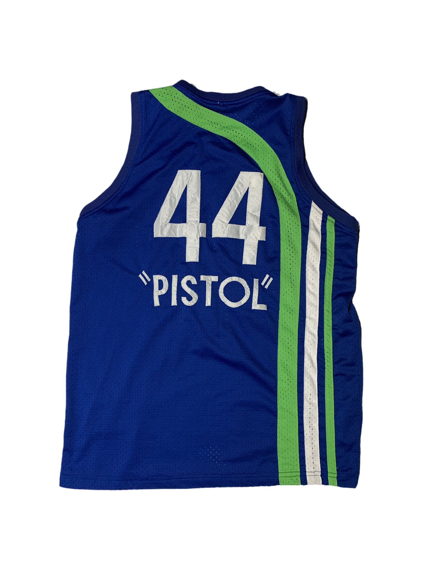 “PISTOL” Pete Maravich Bootleg Throwback Atlanta Hawks Jersey (LG)