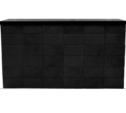 Black 4ft Black Bar