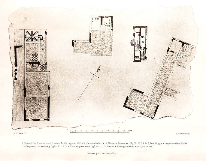 Roman Buildings - Mill Hill - Castor - Artis - NVAT