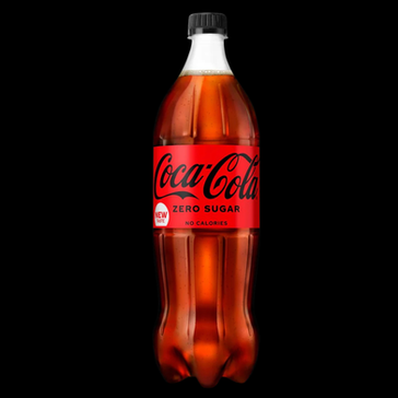 Coca-Cola Zéro 1 litre 25 Soft - Disponible en livraison de nuit express à Saint-Raphaël, Fréjus et les alentours - V.i.p Night Service