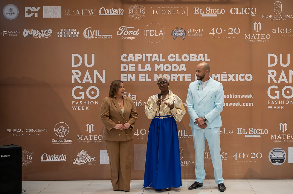 La moda dominicana llegó a México por quinta vez con Giannina Azar y Yohanna Gursey en Durango Fashion Week 2025