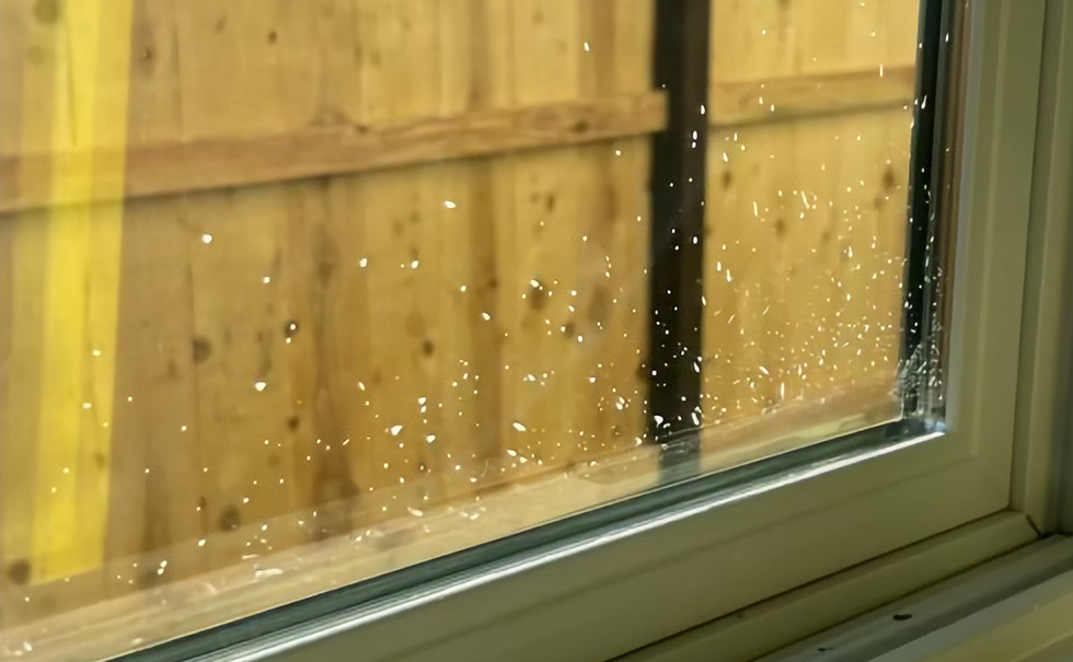 dirty, dirty window, before