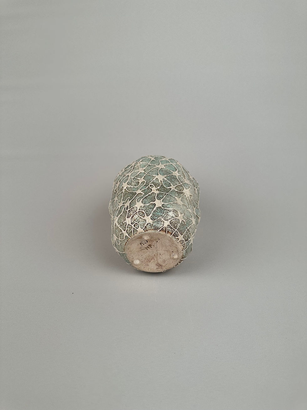 Thumbnail: Pale green stoneware vase - Neurons
