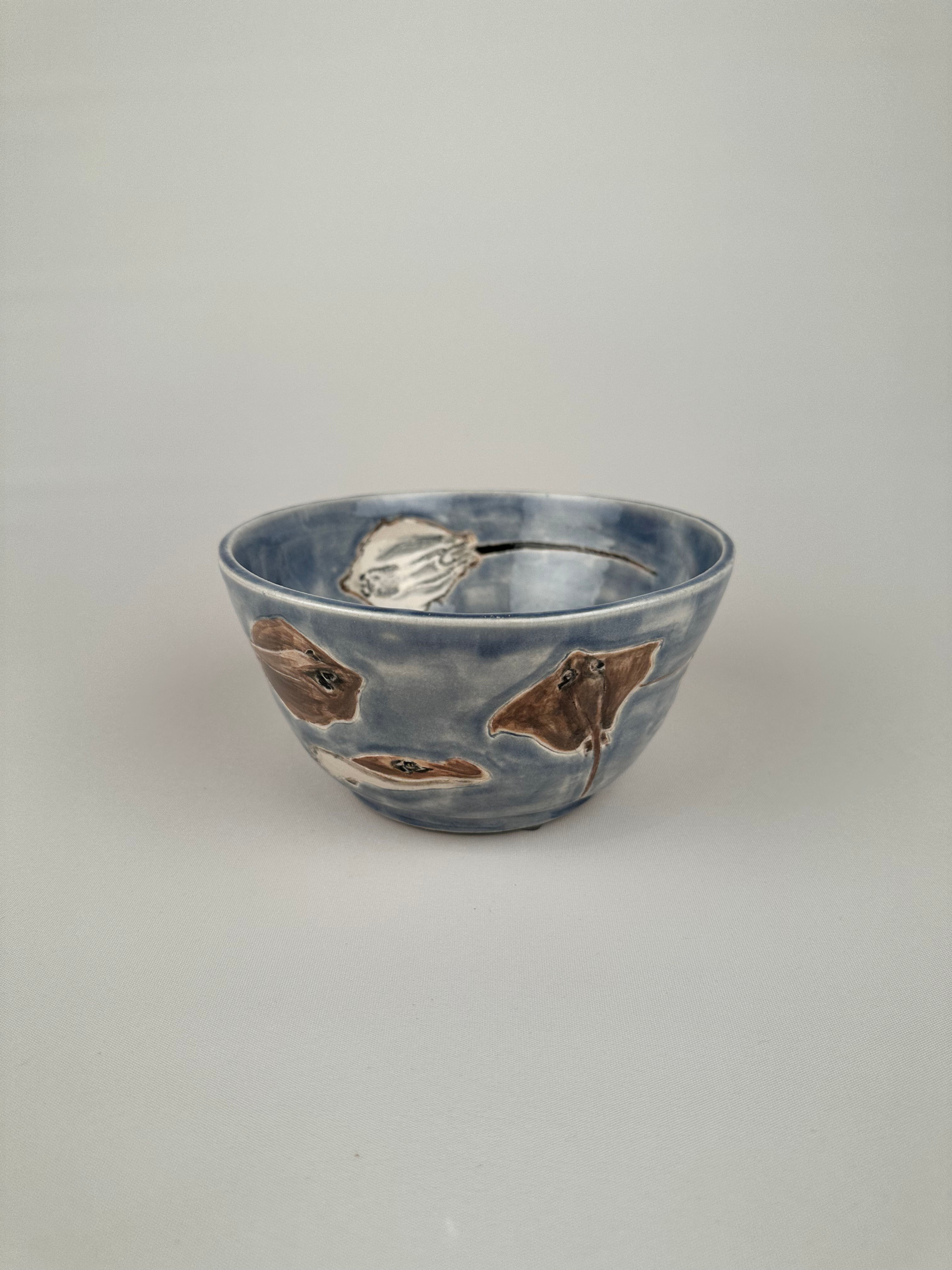 Stoneware bowl - Rays