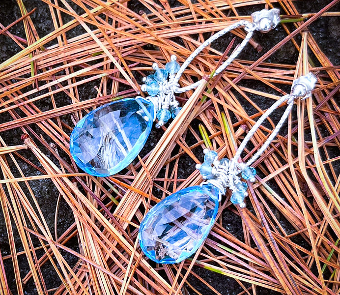 Blue Topaz Beauty Silver earrings (2).jpg