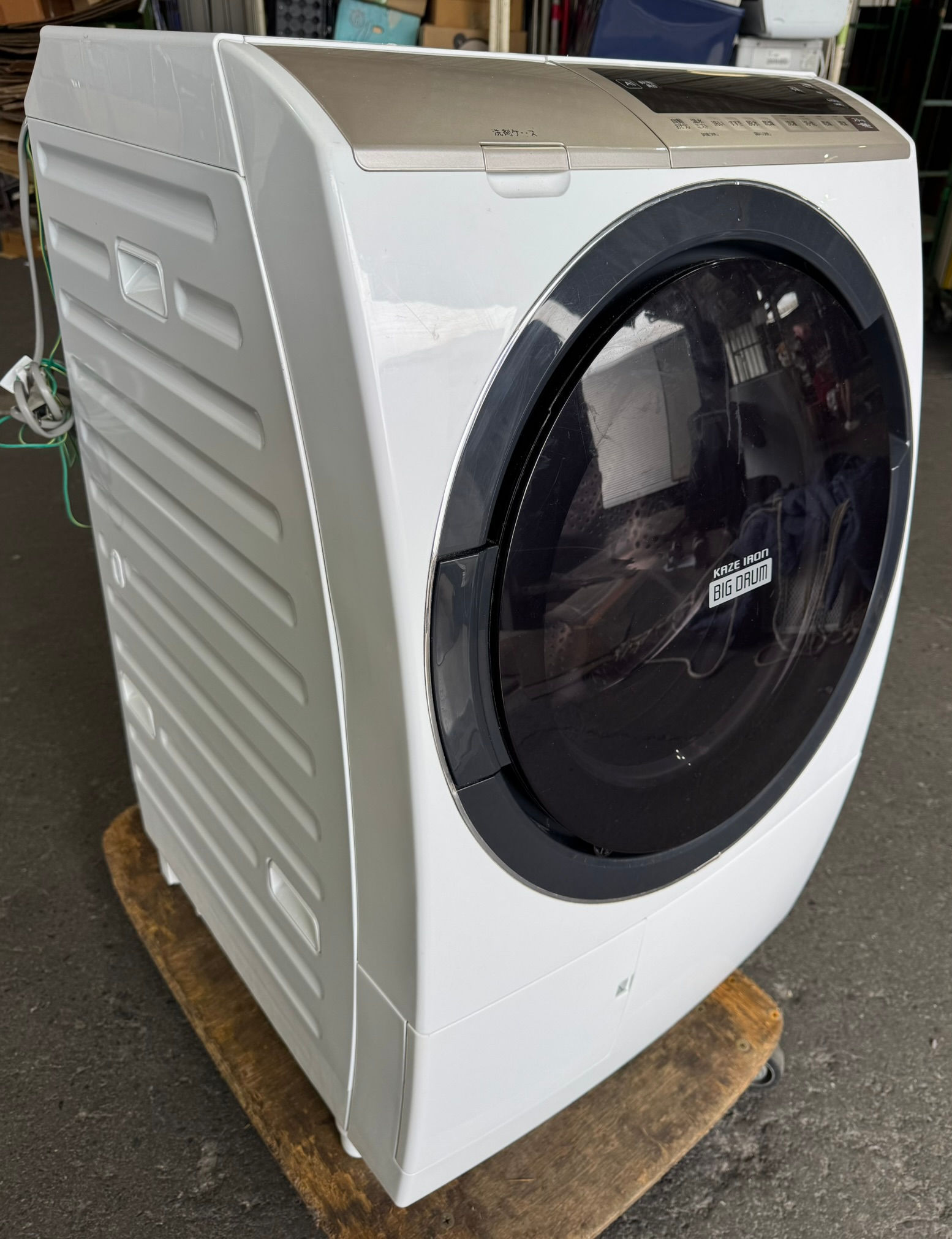 (4607W1)*HITACHI 日立 ドラム式洗濯機 10/6 Kg BD-TS100EL 2020年製 - Drum Type WashingMachine