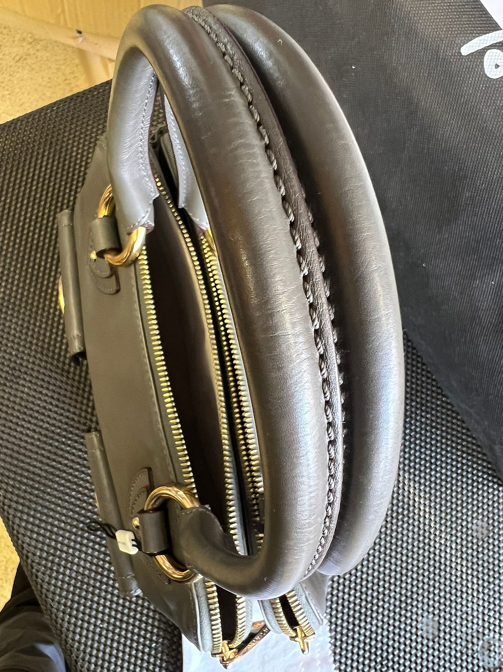 サムネイル： (445PA)*MARC JACOBS グレー ハンドバッグ - MARC JACOBS HAND BAG