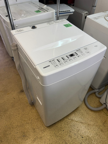 4562W3)*YAMAZEN 洗濯機 6Kg YWM-60(W) 2024年製 - Washing Machine