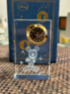 (4292W313)*ミッキー　3D 置き時計 -TABLE CLOCK