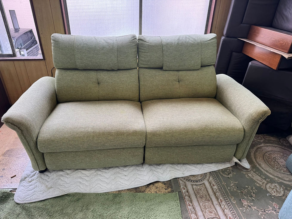 サムネイル： (4523W2)*ニトリ 電動リクライニングソファー 2人掛 - RECLINING SOFA