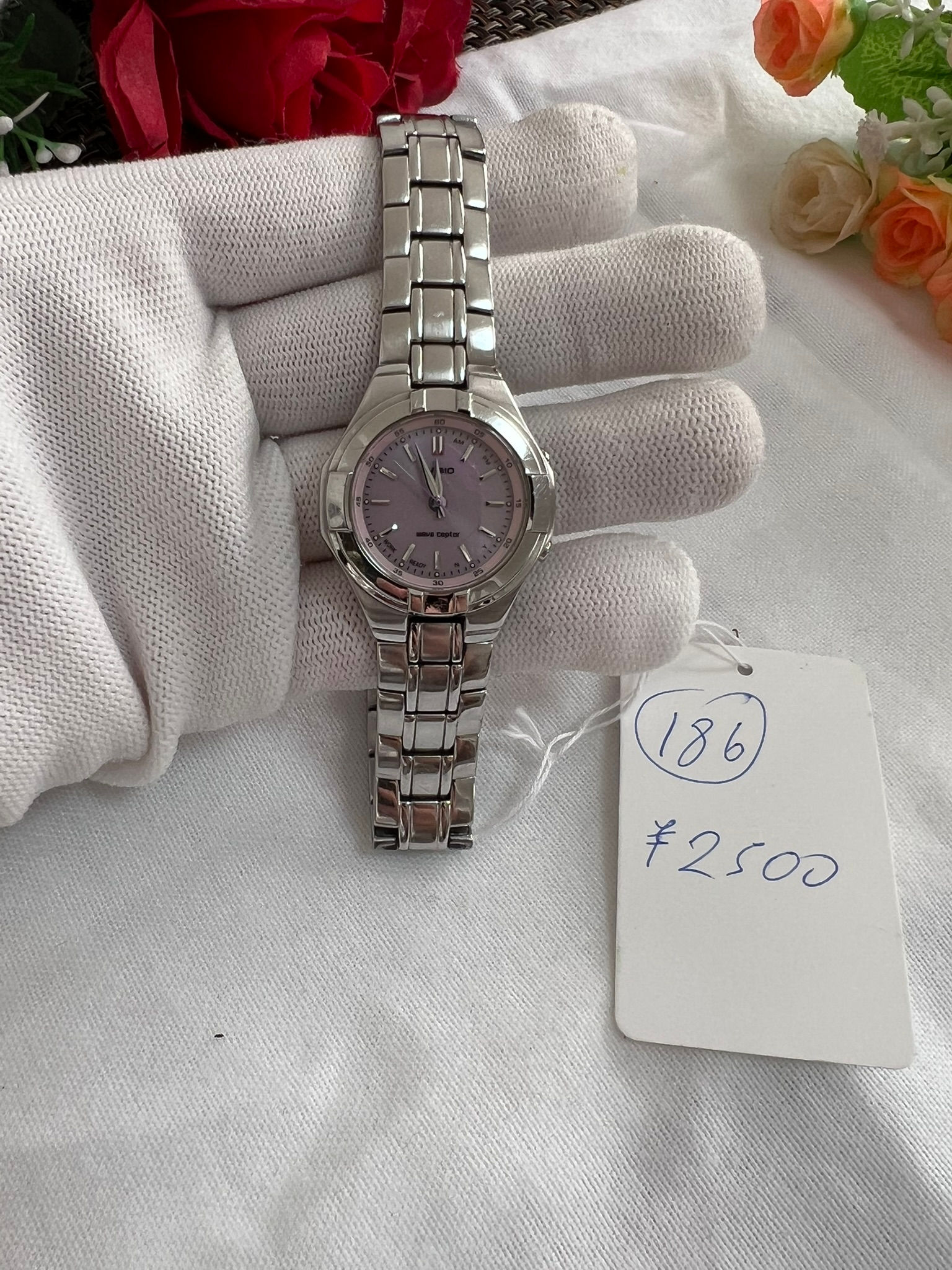 (186PA)*カシオ 腕時計 LWQ-150 電波タフソーラー アナログ - RELOJ CASIO WAVE CEPTOR 5BAR