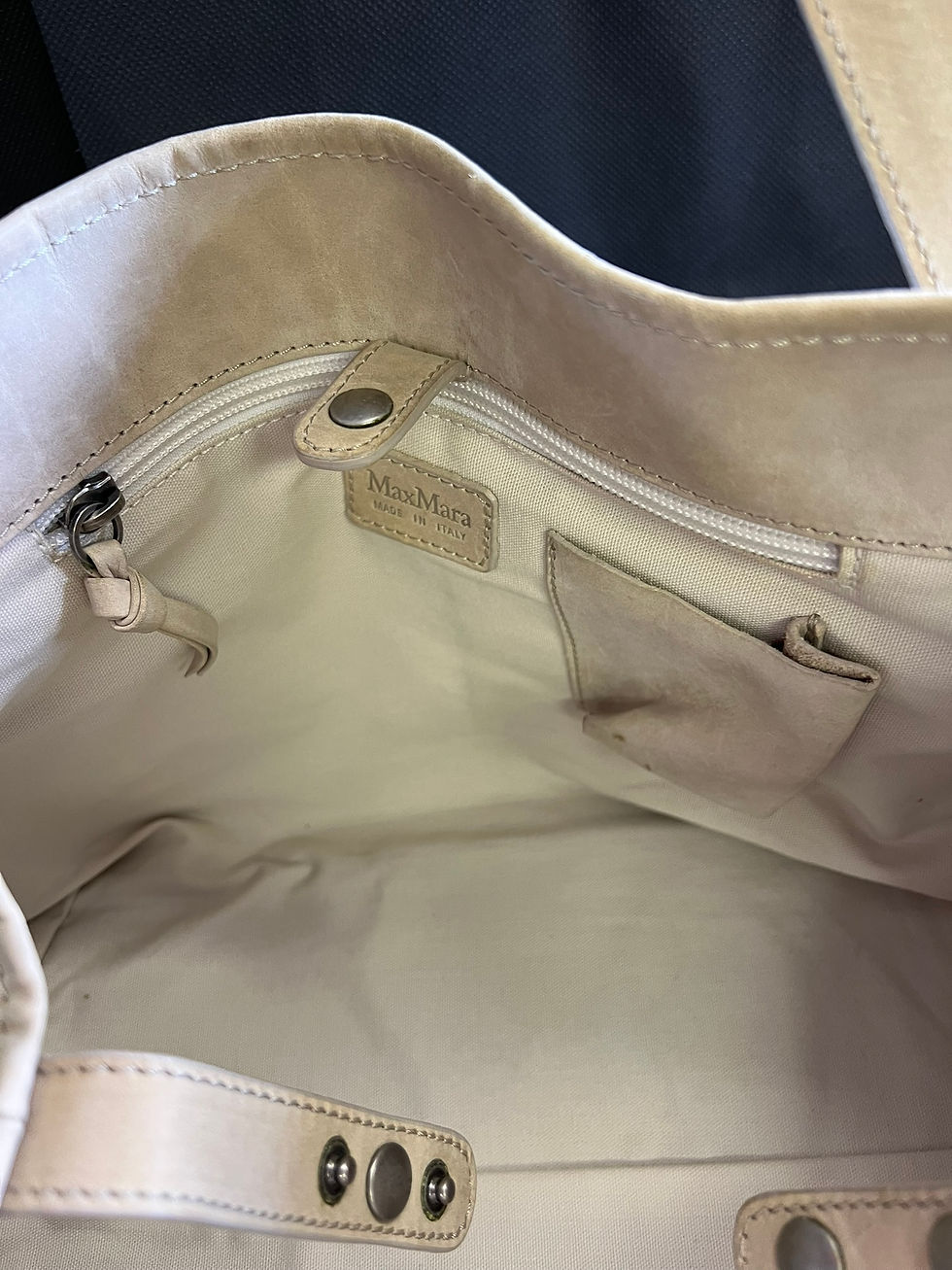 Miniatura: (4403W3)*Max Mara マックスマーラ ハンドバッグ トートバッグ イントレチャート - HAND BAG