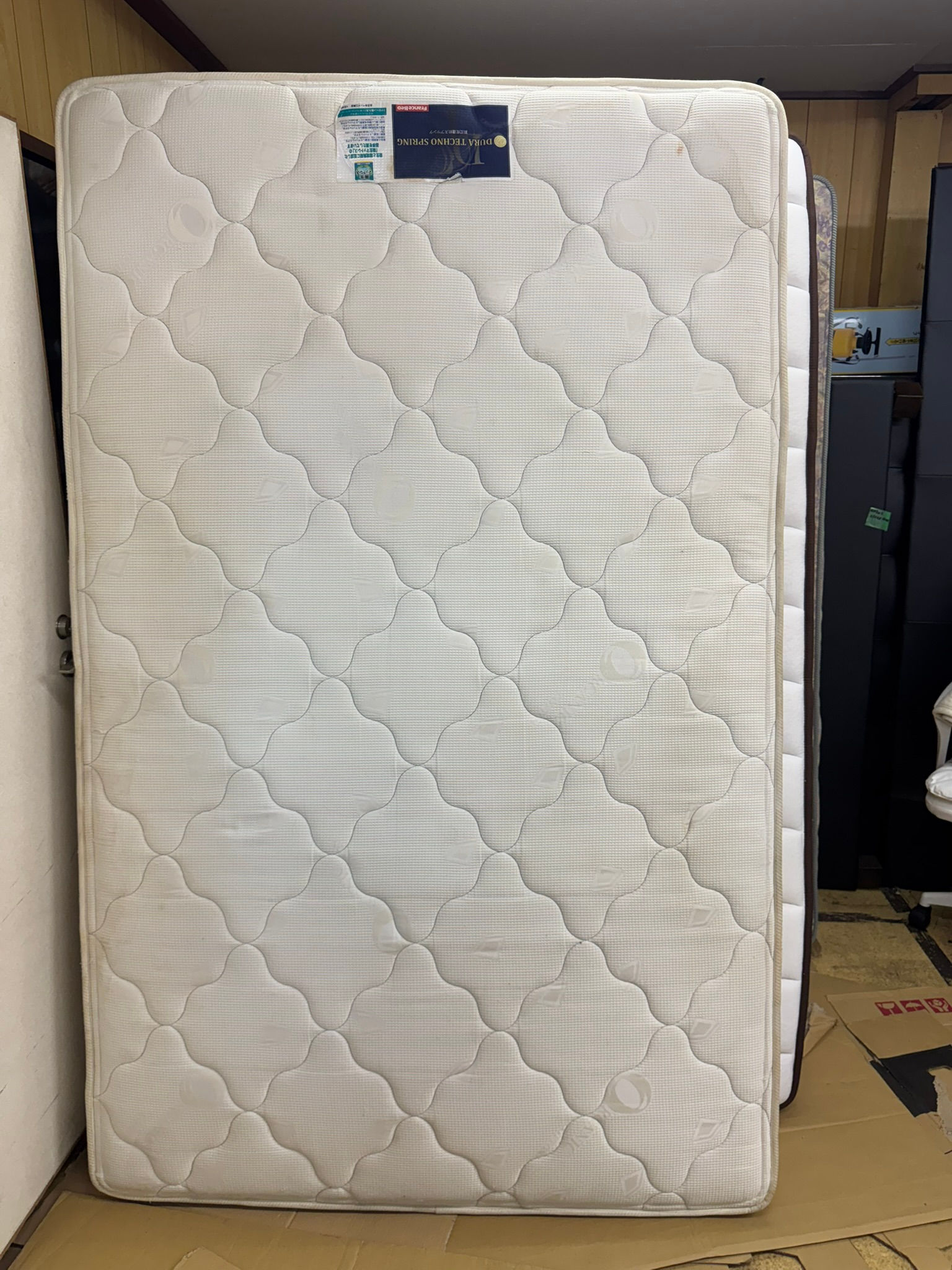 (4534W2)*FRANCEBED DURA TECHNO SPRING ダブルマットレス - DOUBLE MATTRESS FRANCEBED
