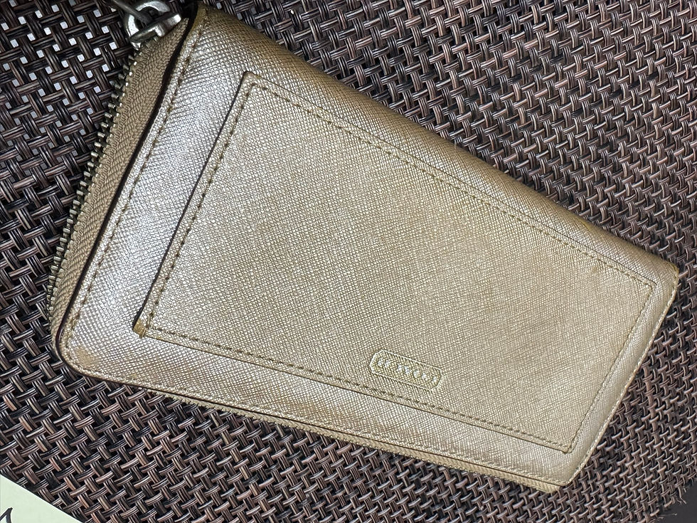 Thumbnail: (4304)*COUCH　コーチ　長財布　ゴルドー - COUCH GOLD WALLET