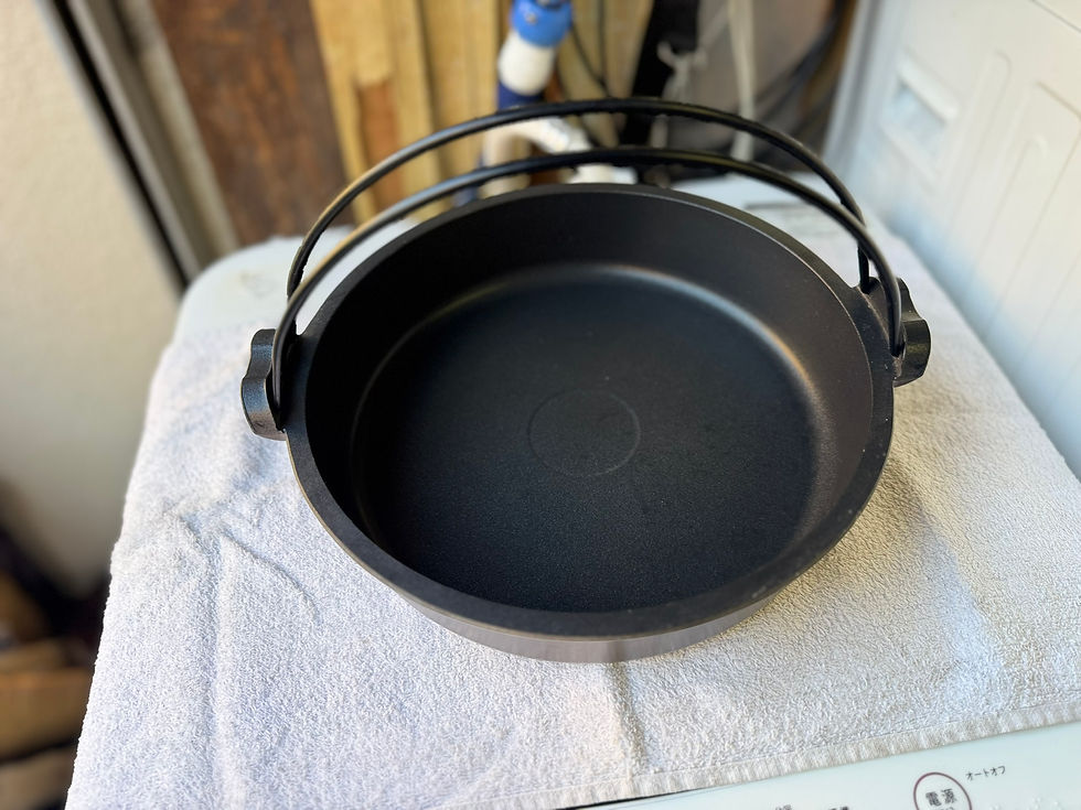 Thumbnail: (4317W3)*HOKUA CAST すき焼き鍋 - SUKIYAKI POT