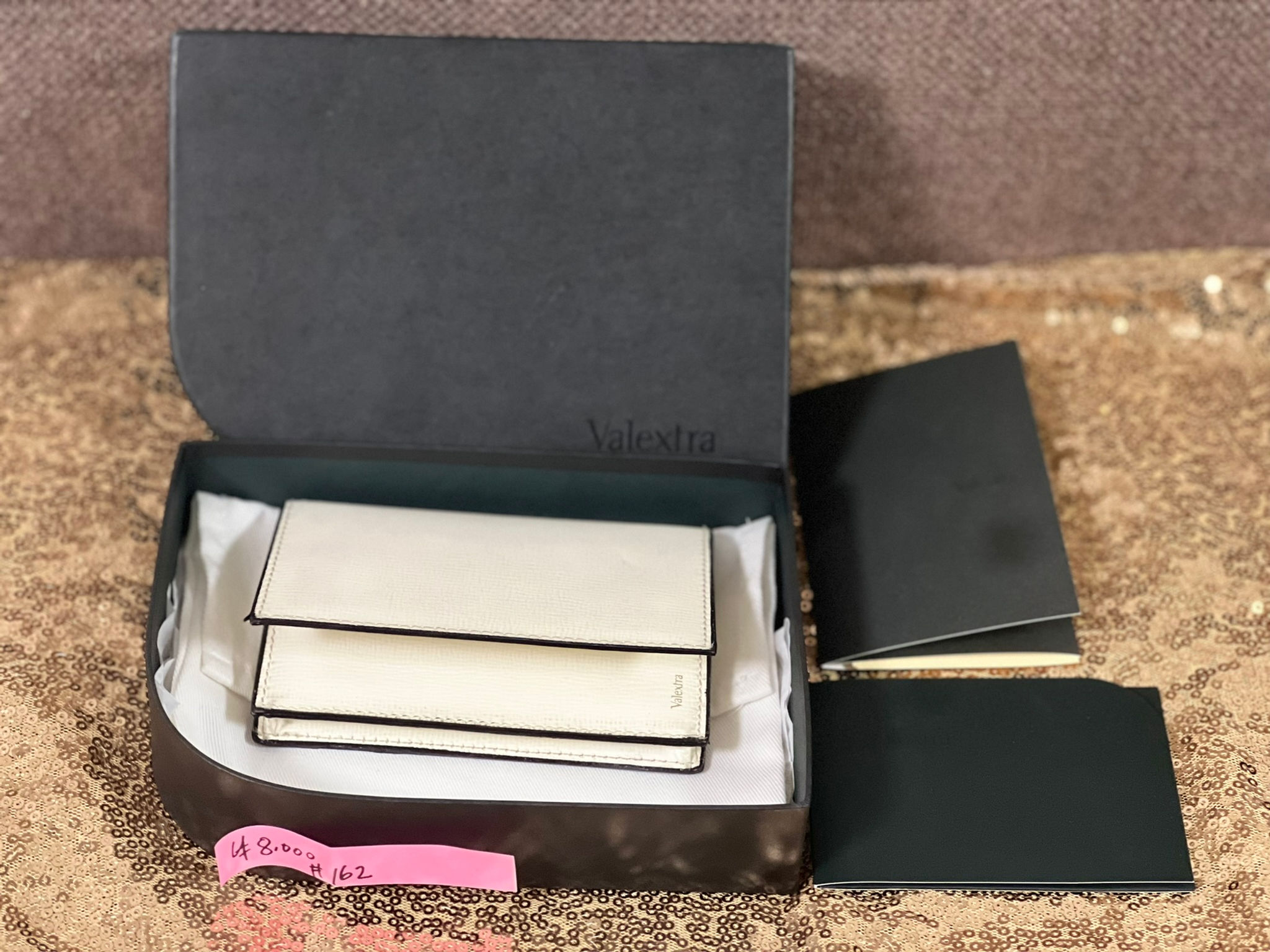 (162PA)*Valextra ヴァレクストラ カードケース 名刺入れ - CARD CASE VALEXTRA