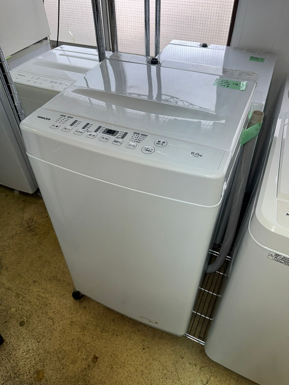 サムネイル： (4570W3)*YAMAZEN　洗濯機 6Kg YWM-60(W) 2024年製 - Washing Machine Haier 6 Kg 2024