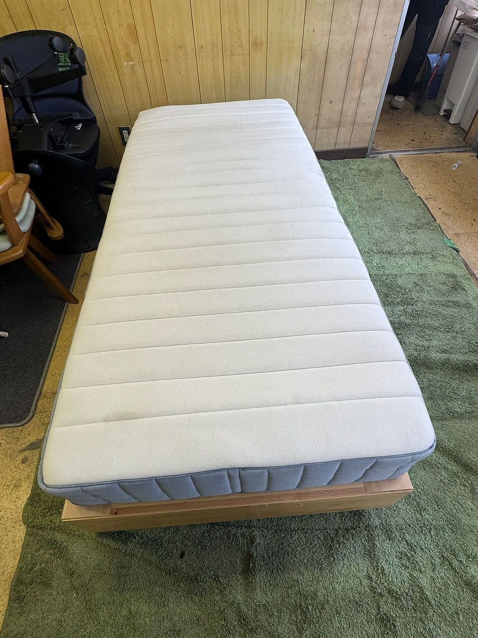 Miniatura: (4600W2)*シングルベッドマットレス付 引き出し有　IKEA Mandal-Valegag - Singke Bed Ikea