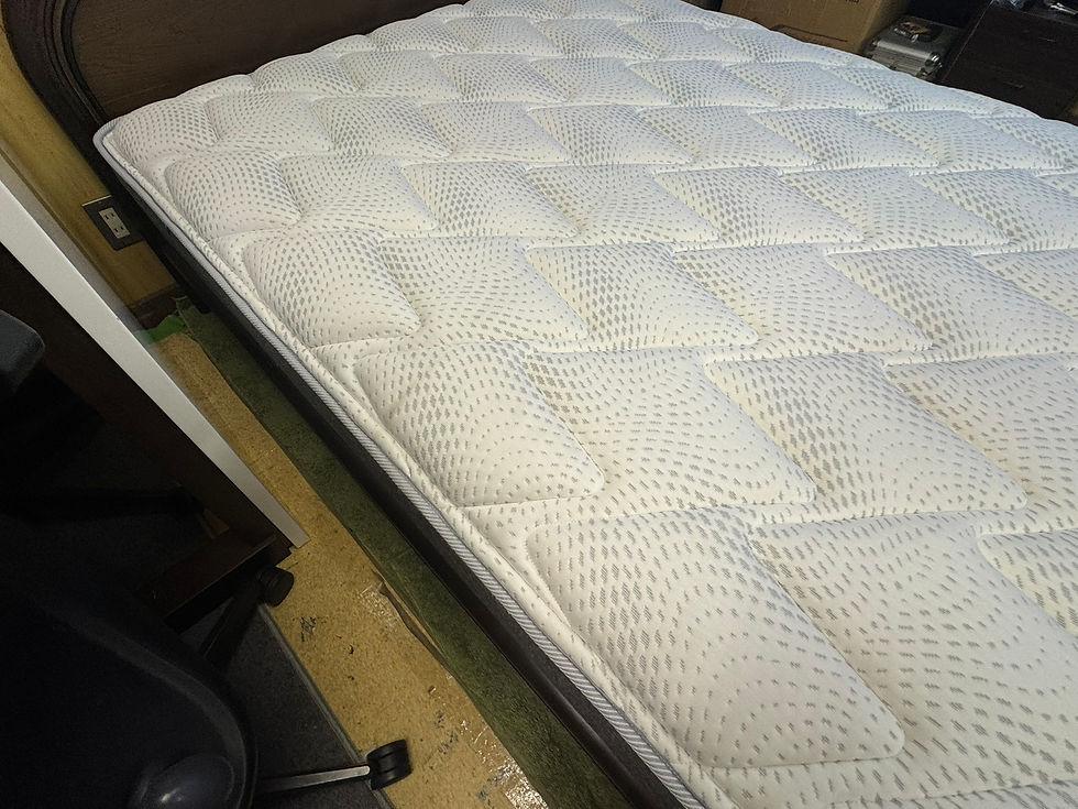 サムネイル： (4530W2)*FRANCEBED　ダブルベッドマットレス付 引き出し有り - DOUBLE BED W/MATTRESS FRANCEBED