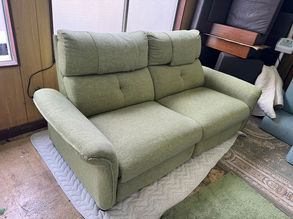 サムネイル： (4523W2)*ニトリ 電動リクライニングソファー 2人掛 - RECLINING SOFA