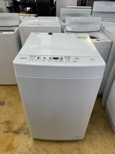 4577W3)*YAMAZEN 洗濯機 6Kg YWM-60(W) 2024年製 - Washing Machine