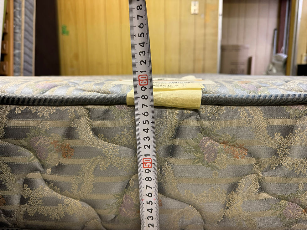 サムネイル： (4007W2)*シングルベッドマットレス付　引き出し有 - SINGLE BED W/MATTRESS MUSTERRING