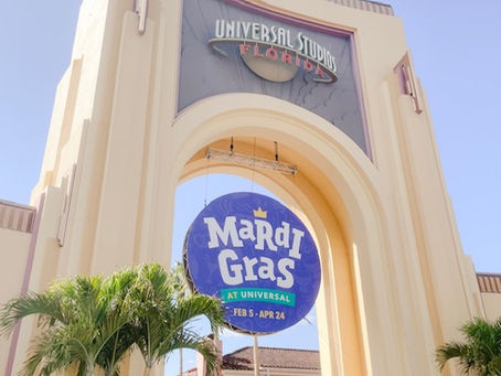 Throwing Beads & Letting the Good Times Roll at Universal Studios