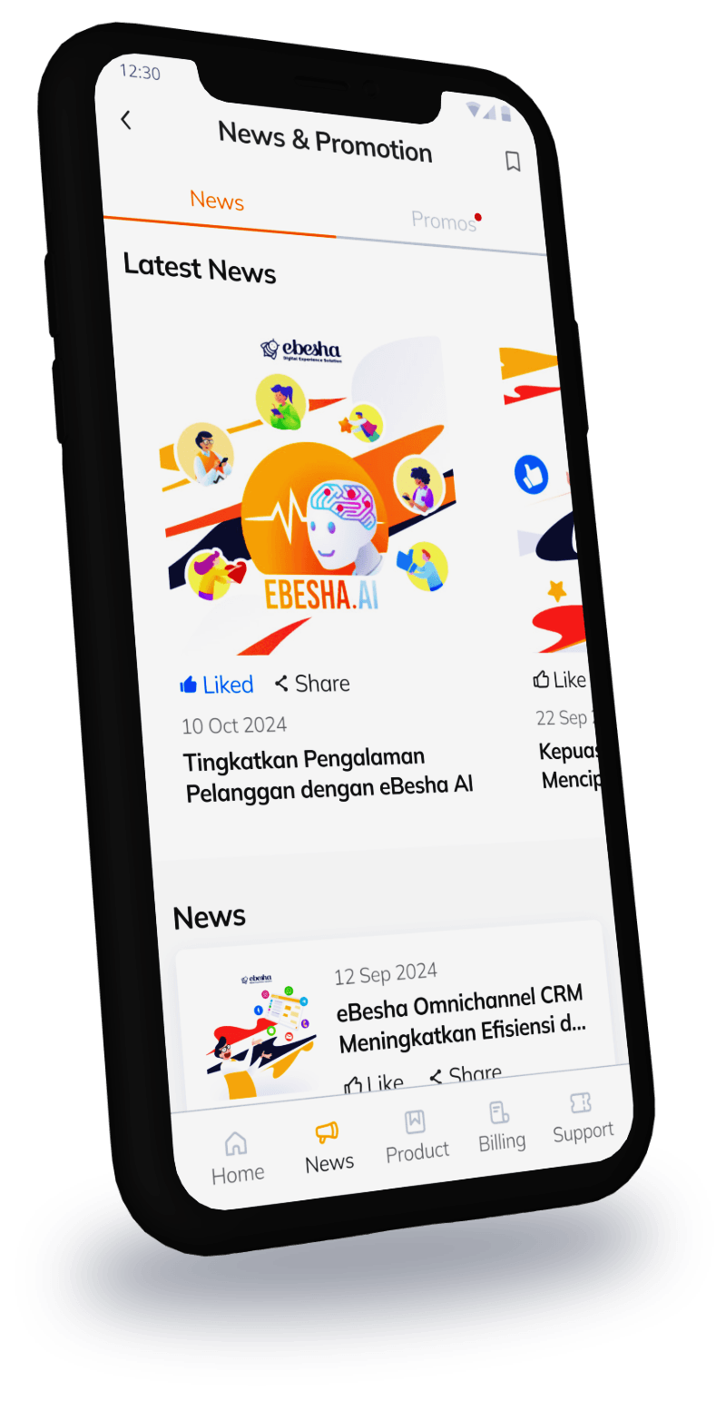 eBesha CX - News and Promotion