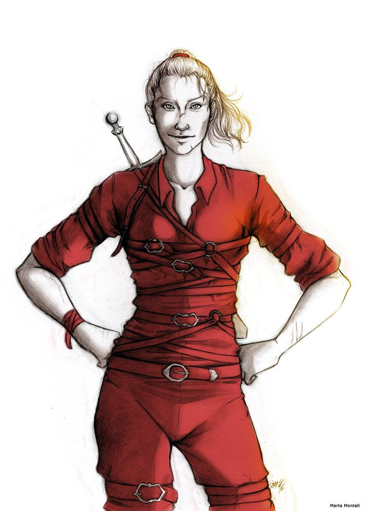 Vashet from Kingkiller Chronicles