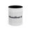 Thumbnail: Manifest It. Two Tone Coffee Mug, 11oz
