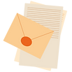 âPngtreeâyellow envelope mail illustration_4560614.png
