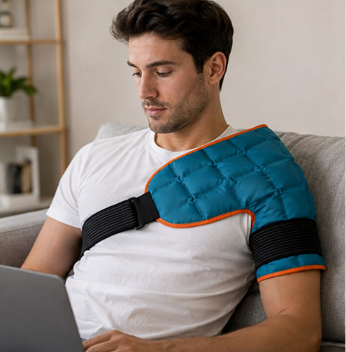 RecovMaxx Hot & Cold Shoulder Compression Wrap