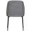 Miniature : Chaise Allure en tissu rayé