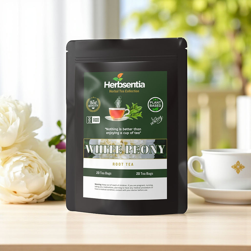 White Peony Root Tea- Smooth, Balanced & Restorative